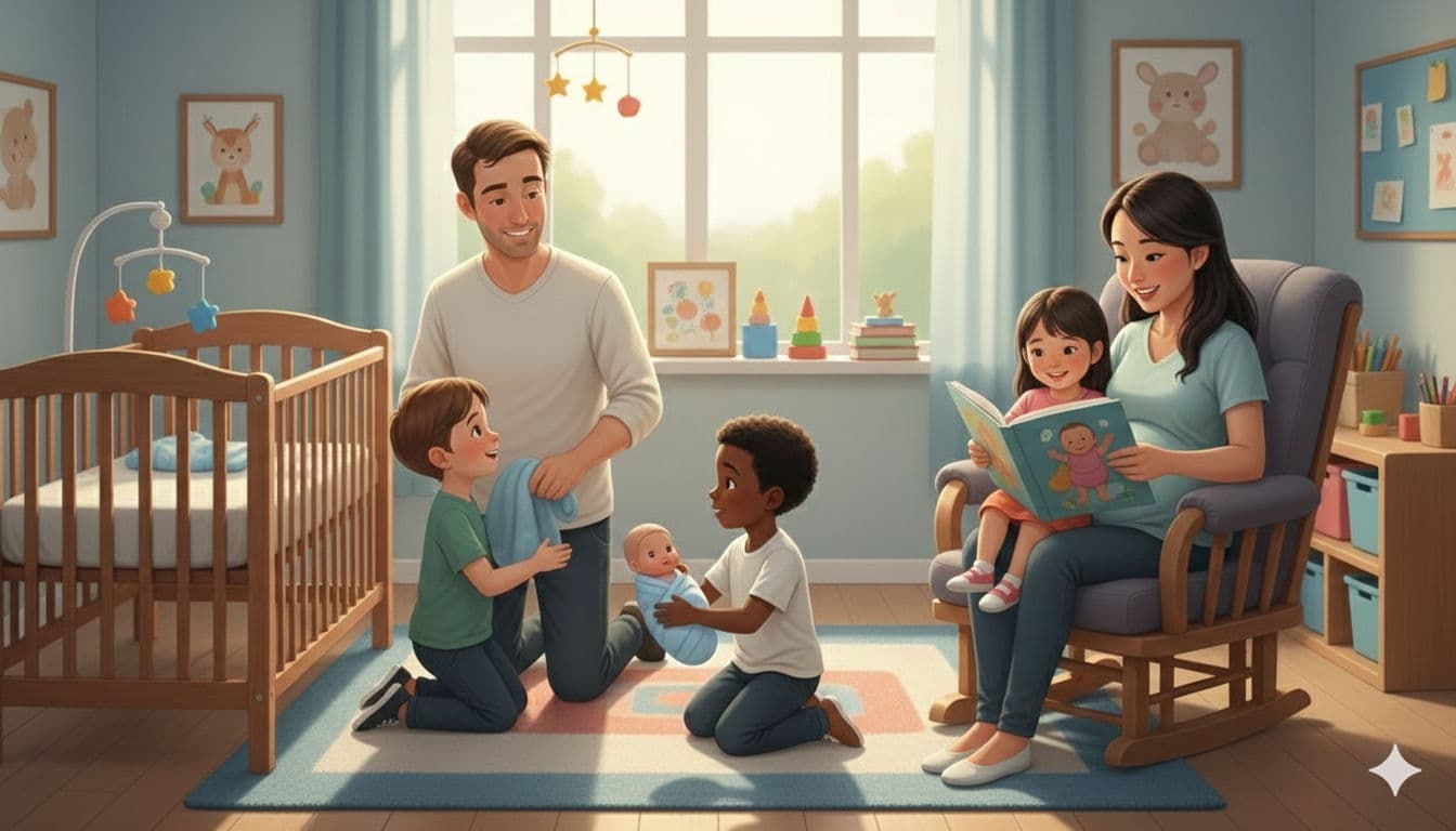 Preparing Your Child for a New Sibling